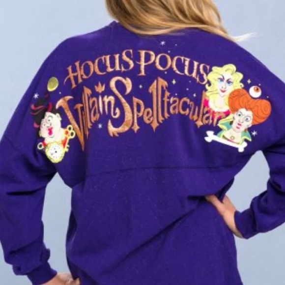 Disney Parks Hocus Pocus Villain Spelltacular 2019 Spirit Jersey size Small - Picture 1 of 7